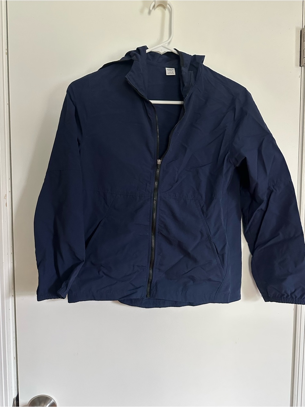 Old Navy Zip-Up Hooded Jacket Boys 10/12